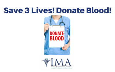 IMA Urgent Care & Primary Care Asks Neighbors To Roll Up Their Sleeve to Help Save a Life