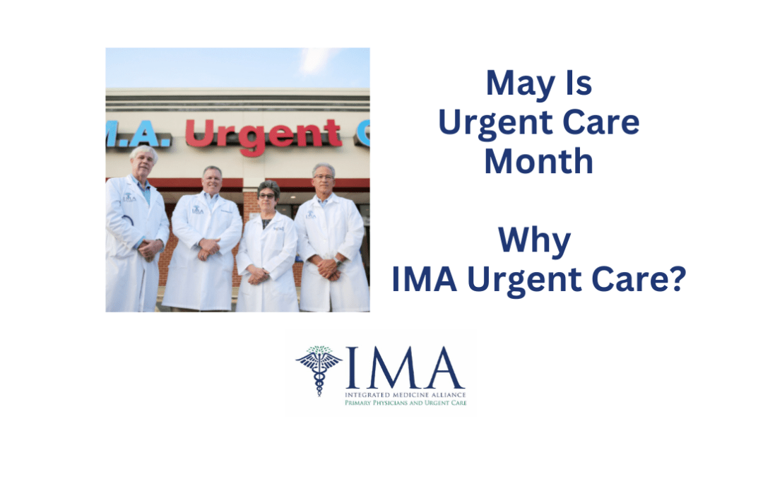 May is Urgent Care Month