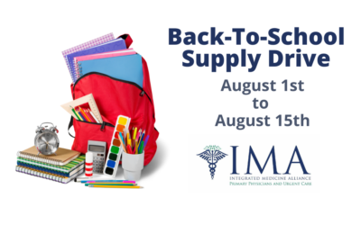 IMA Launches 5th Annual Back-To-School Supply Drive