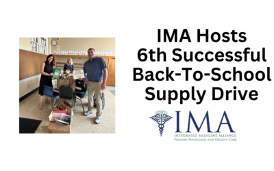 IMA Patients Donate Over 8,000 School Supplies