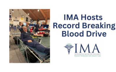 IMA Hosts Record Breaking Blood Drive