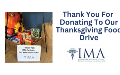 Thank You for Donating to Our Thanksgiving Food Drive