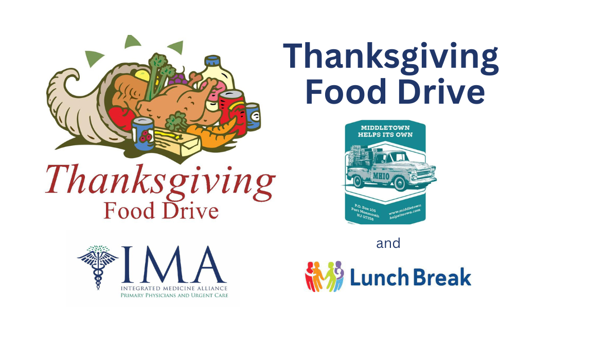 Annual Thanksgiving Food Drive - Integrated Medicine Alliance