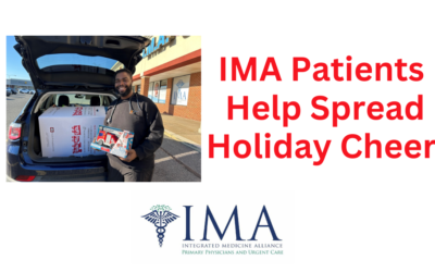 IMA Patients Help Spread Holiday Cheer