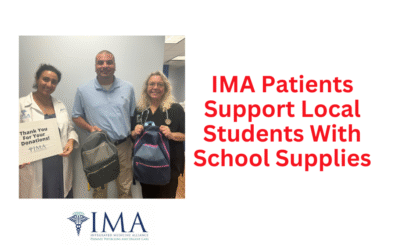 IMA Patients Support Local Students With School Supplies